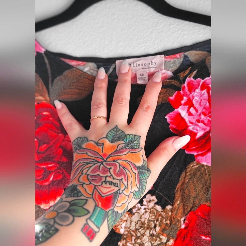 Floral Philosophy Top